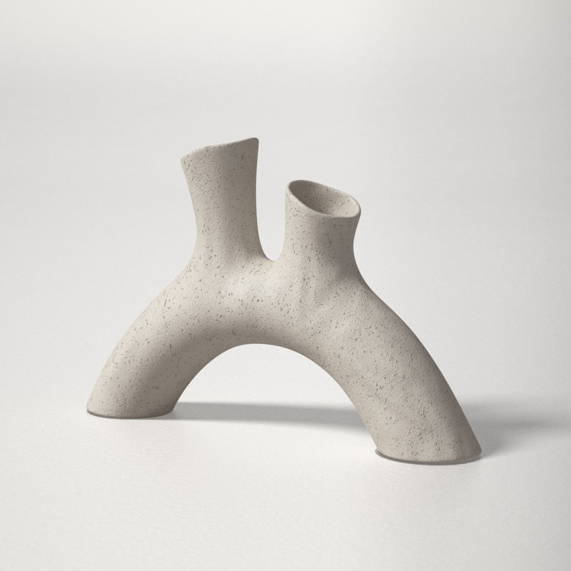 Helga 7.75'' Handmade Ceramic Table Vase | AllModern